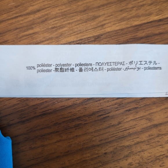 NWOT Zara Blue Ruched Minidress, size M - Picture 8 of 12